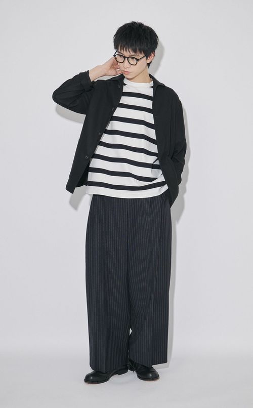 コットンシルクシャツジャケット