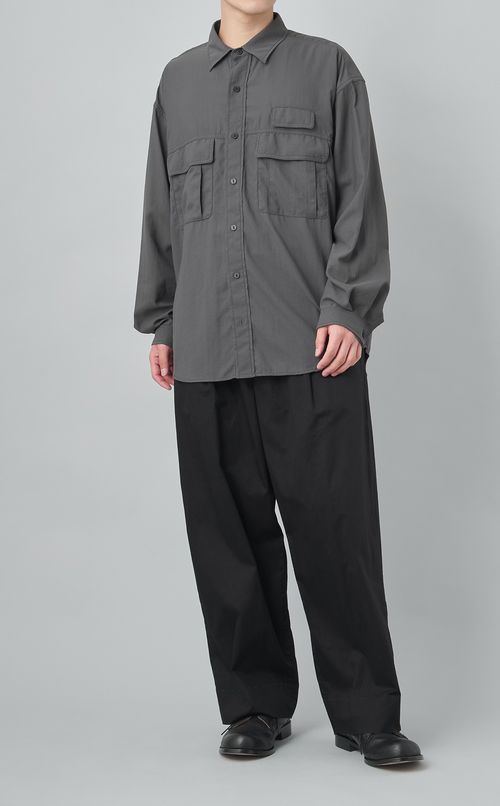 クリスプタッサーポケットシャツ