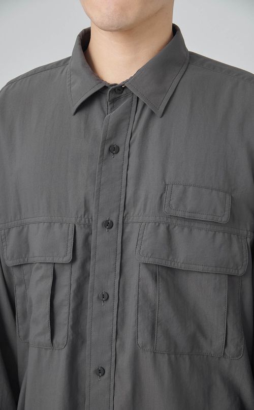 クリスプタッサーポケットシャツ