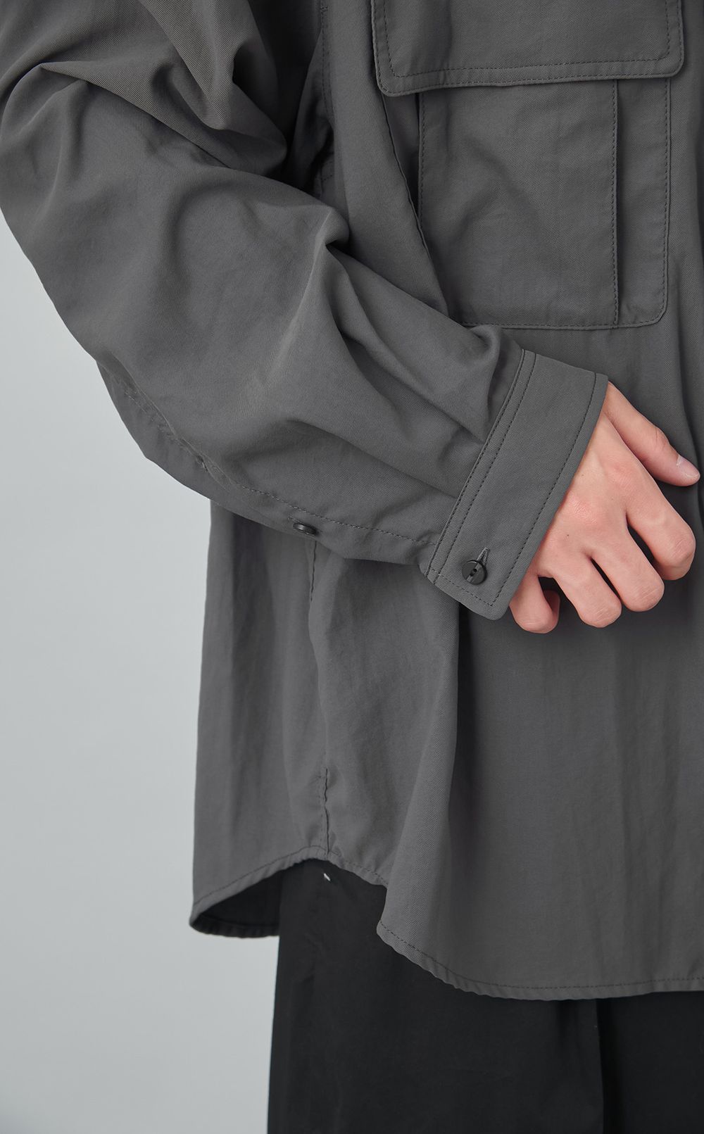 クリスプタッサーポケットシャツ