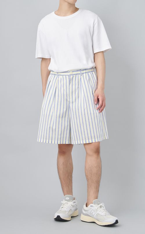 ストライプショートパンツ