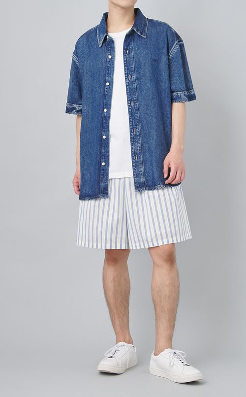 ストライプショートパンツ