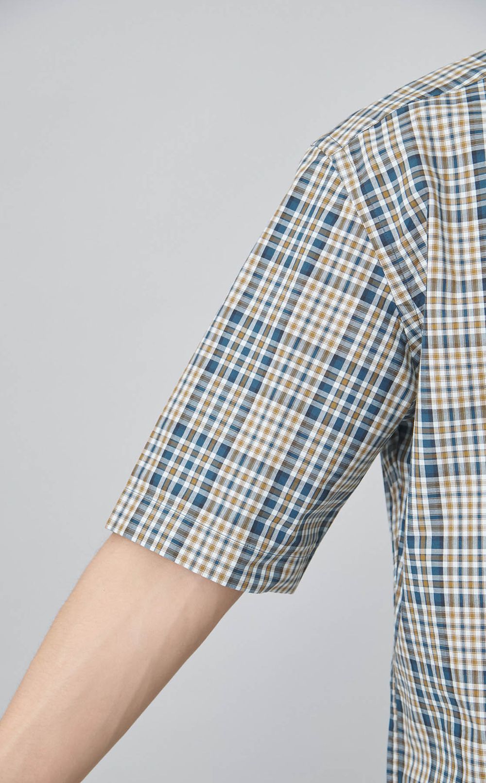 ショートスリーブチェックシャツ