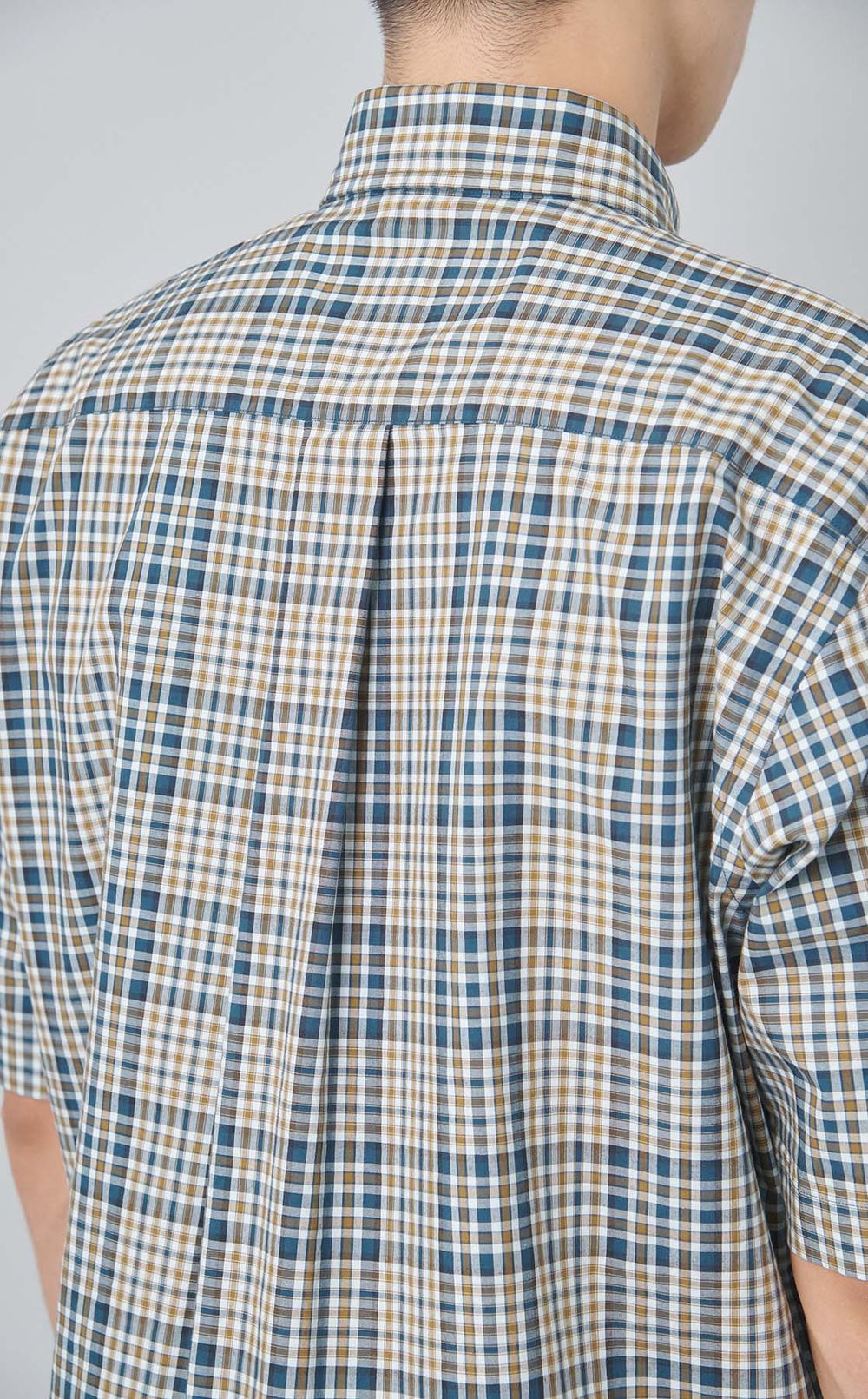 ショートスリーブチェックシャツ