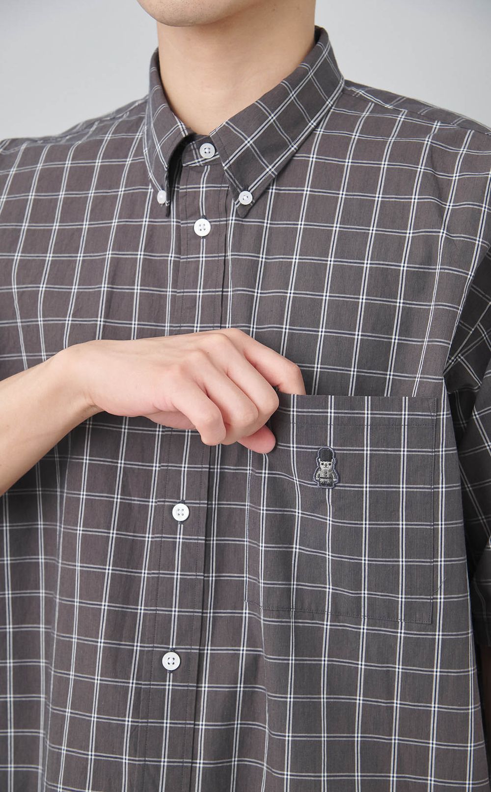 ショートスリーブオーバーサイズシャツ