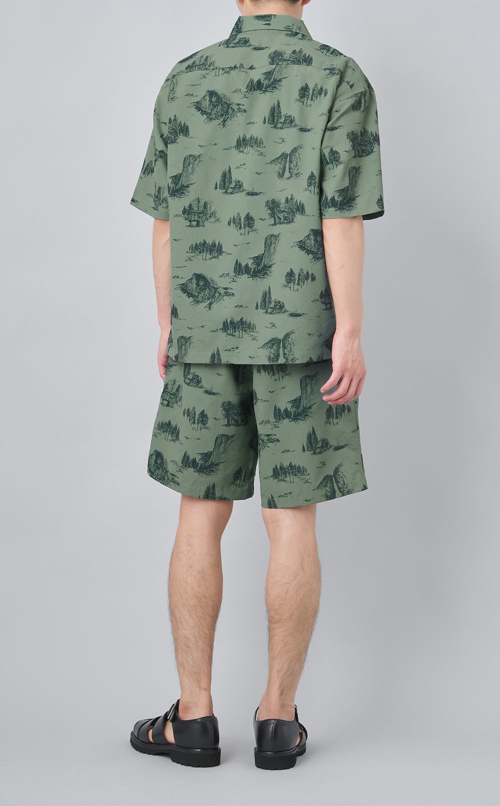 ショートスリーブアロハベントシャツ