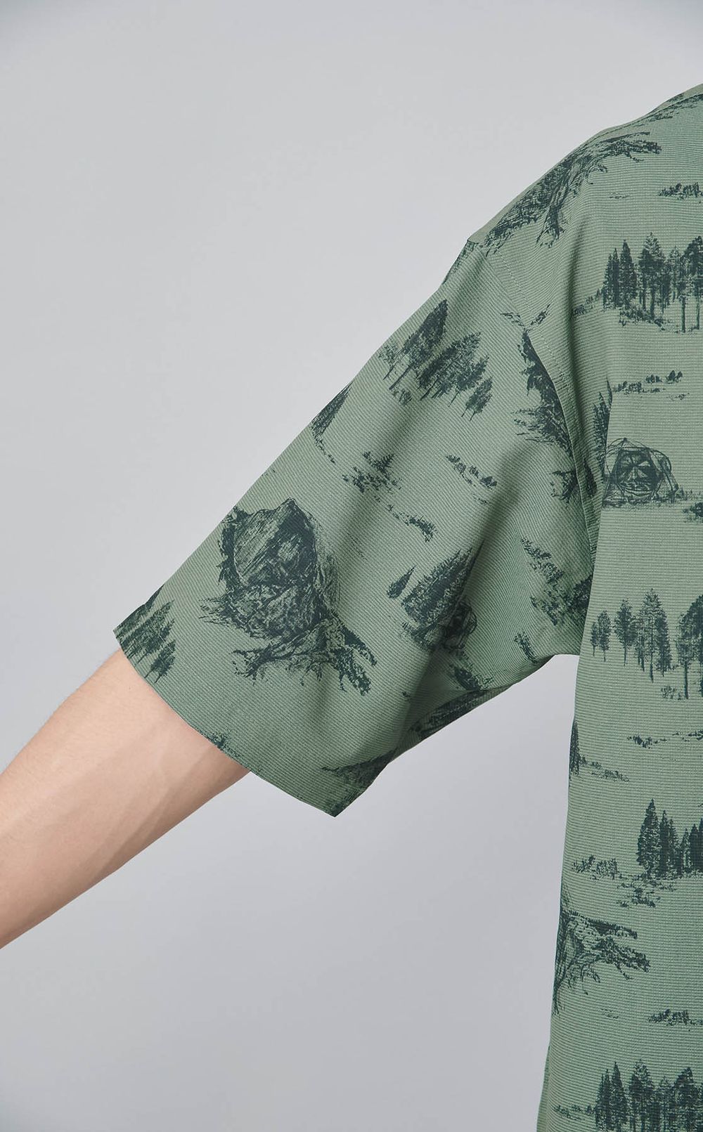 ショートスリーブアロハベントシャツ