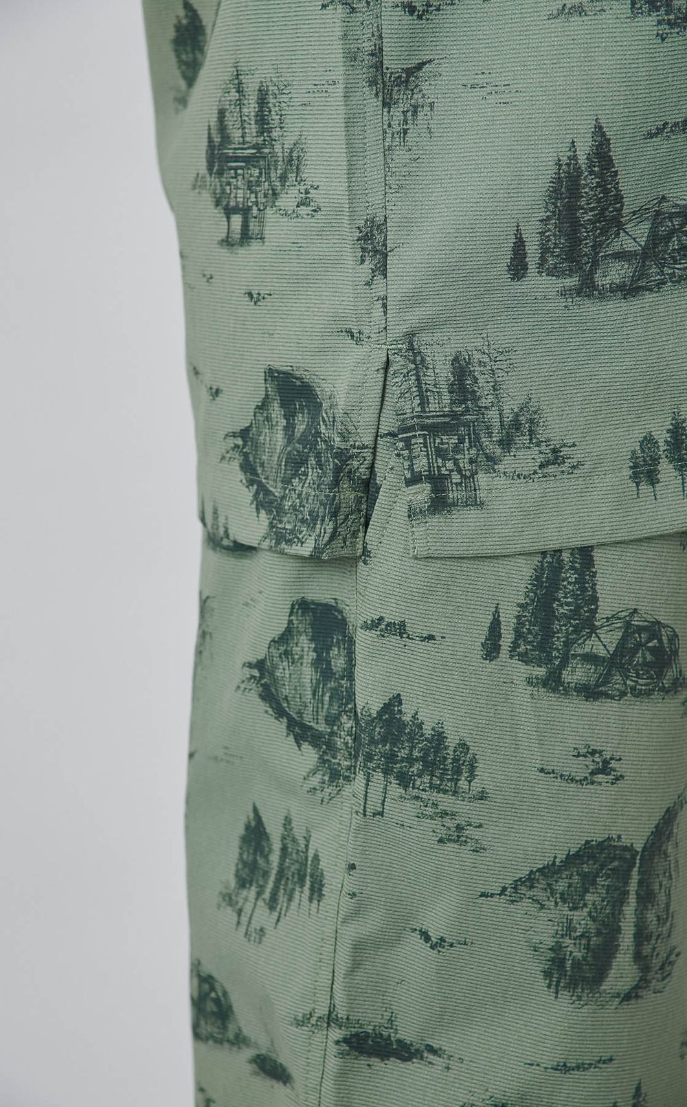 ショートスリーブアロハベントシャツ