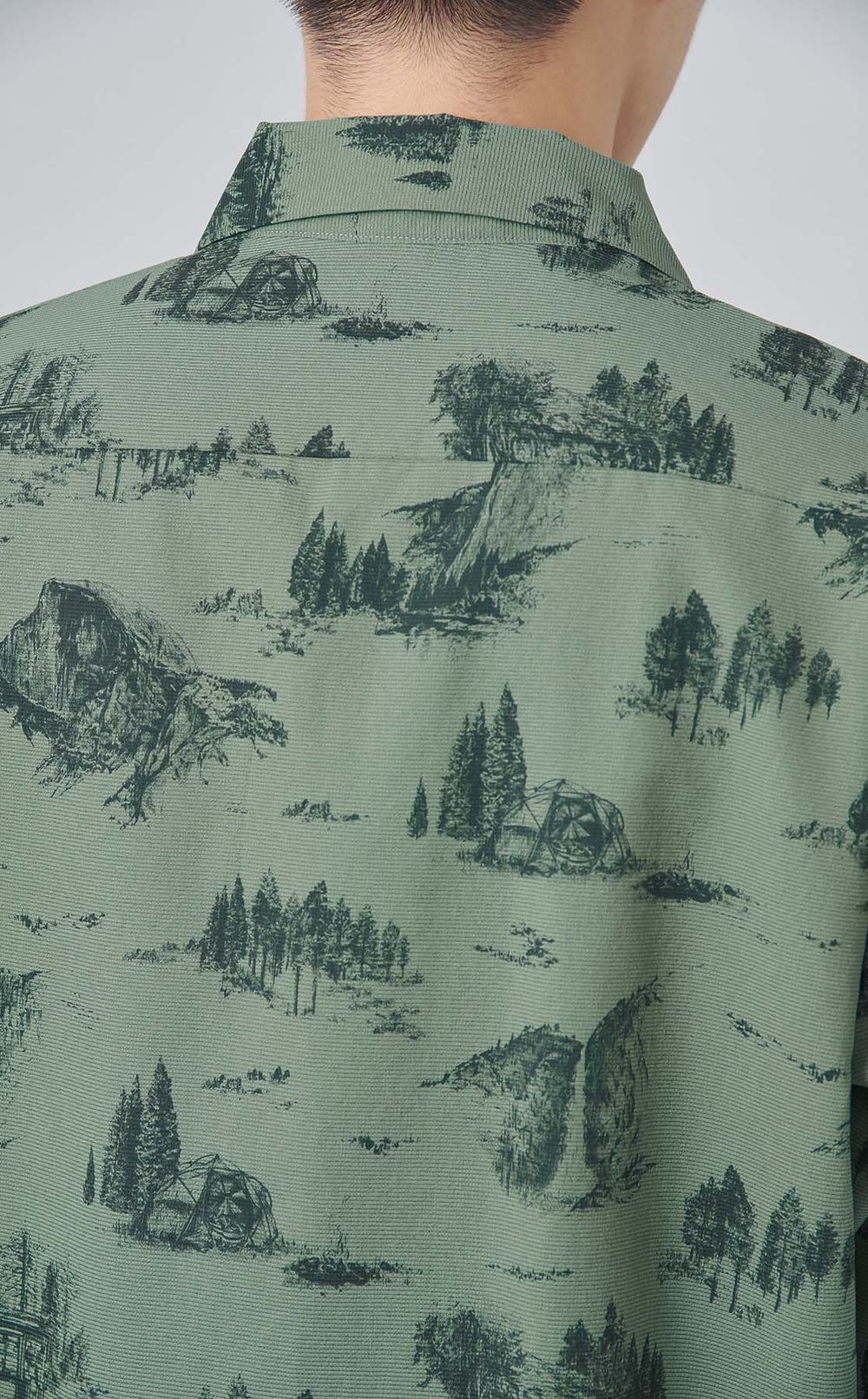 ショートスリーブアロハベントシャツ