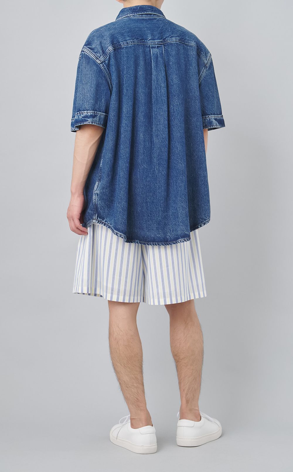 ショートスリーブデニムシャツ