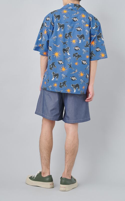 プリントショートスリーブシャツ