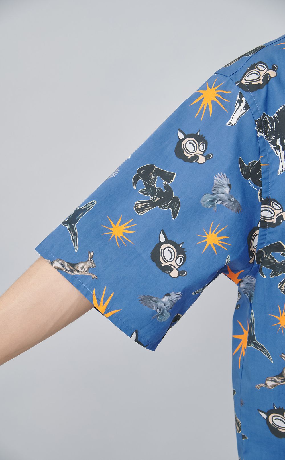 プリントショートスリーブシャツ