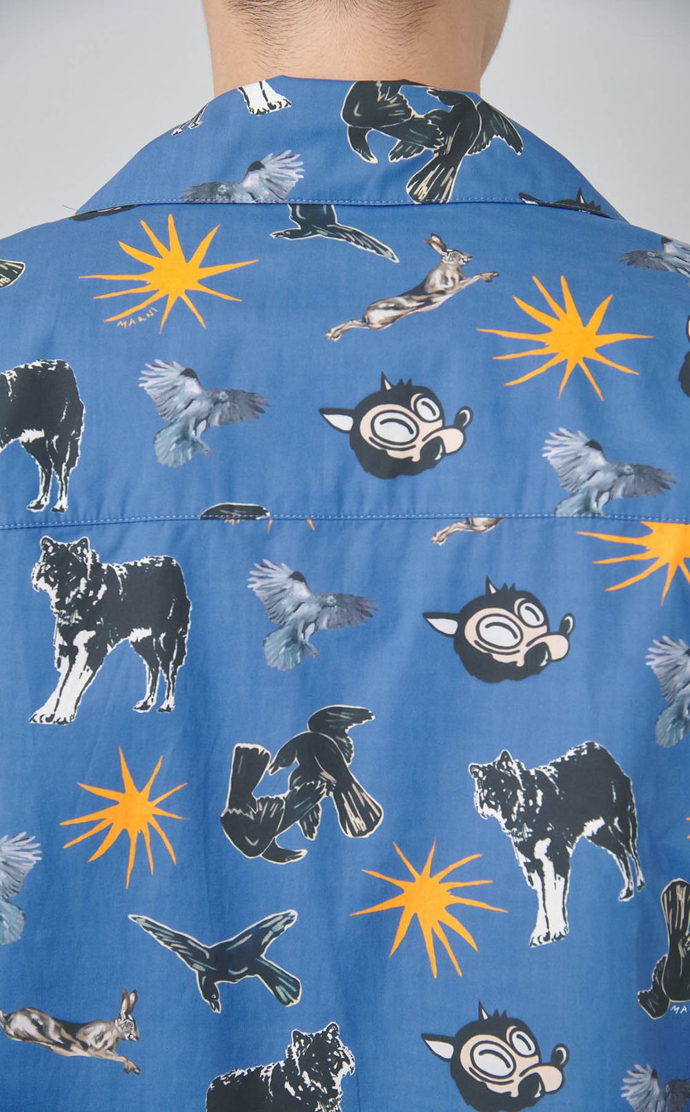 プリントショートスリーブシャツ