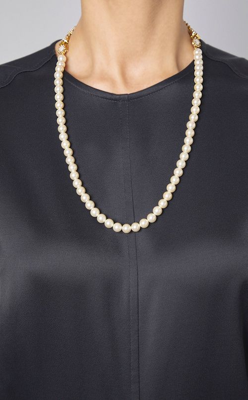 フラワー3wayパールネックレス