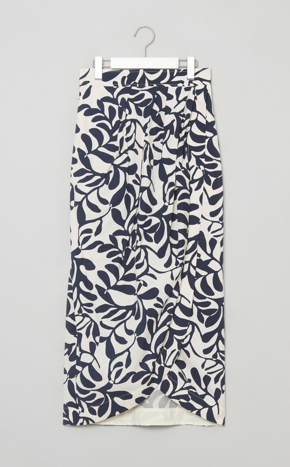 ボタニカルプリントスカート