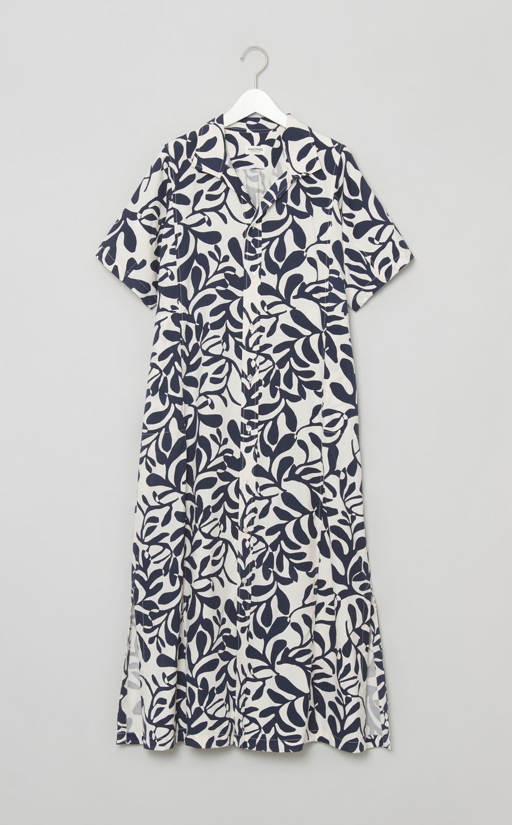 ボタニカルプリントワンピース