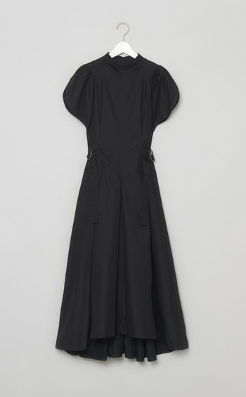 ギャザースリーブサイドタイワンピース