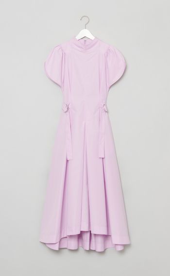 ギャザースリーブサイドタイワンピース