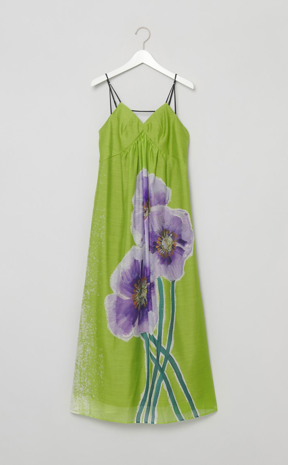 ポピープリントキャミソールドレス