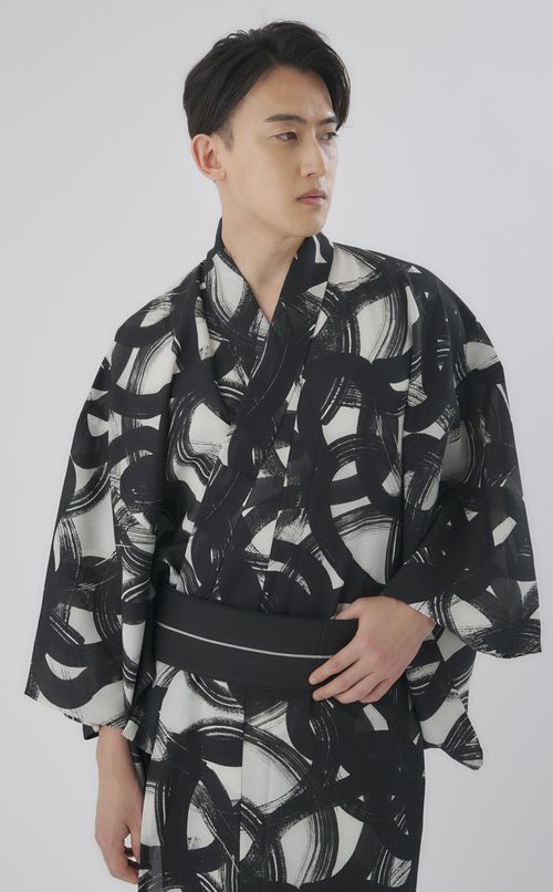 【別注】メンズ浴衣（軌跡柄）