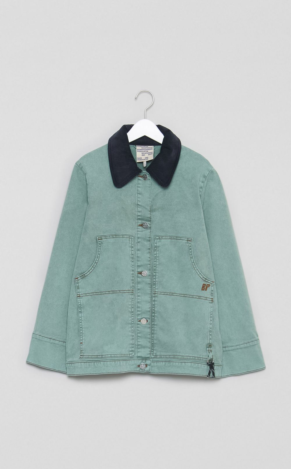 コットンツイルカバーオールブルゾン