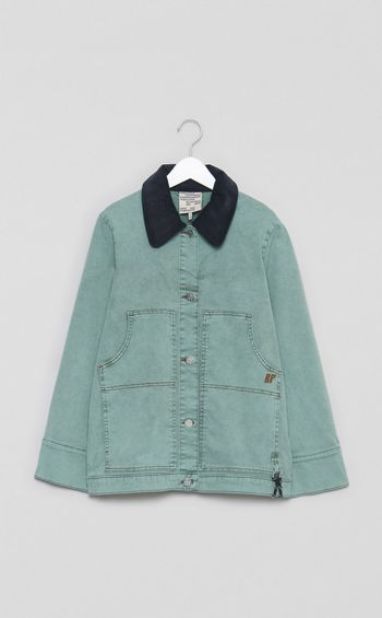 コットンツイルカバーオールブルゾン