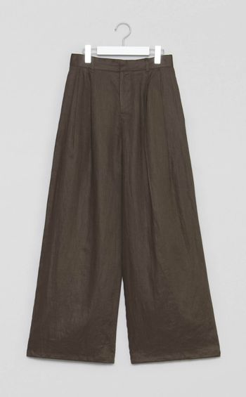 ドロストヘムリネンワイドパンツ