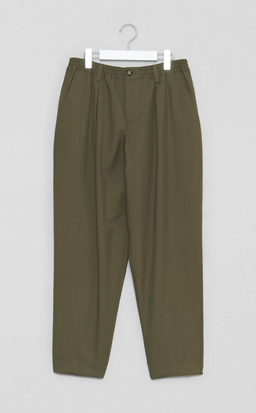 トロピカルウールタックパンツ