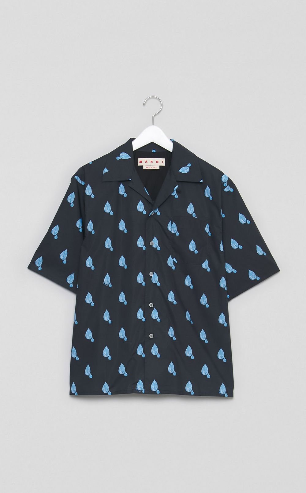 ドロッププリントショートスリーブシャツ