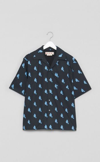 ドロッププリントショートスリーブシャツ