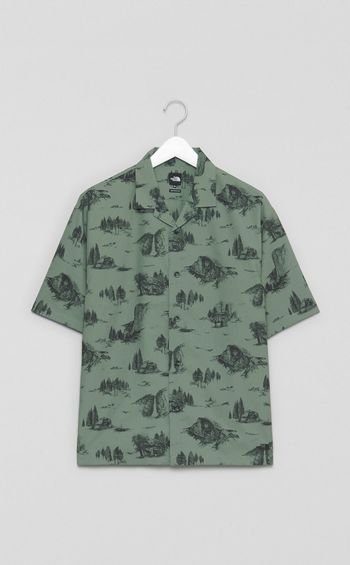 ショートスリーブアロハベントシャツ