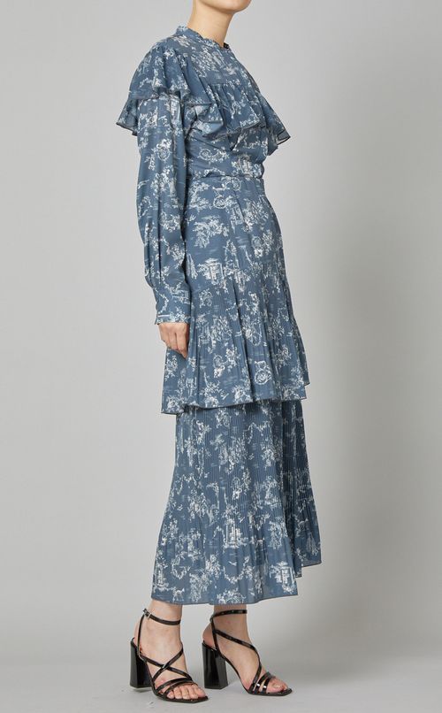 トワルドジュイプリントブラウス