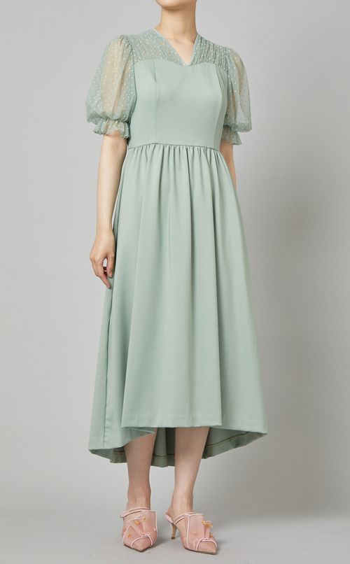 ドットチュールワンピース