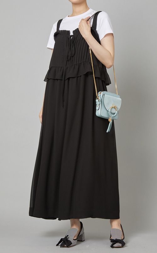 レザーショルダーマイクロバッグ