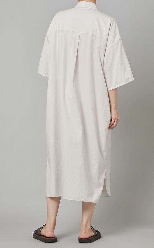 コットンシャツワンピース