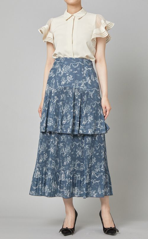 トワルドジュイプリントスカート