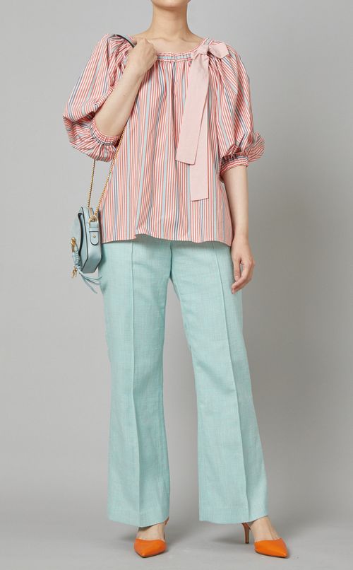 レザーショルダーマイクロバッグ