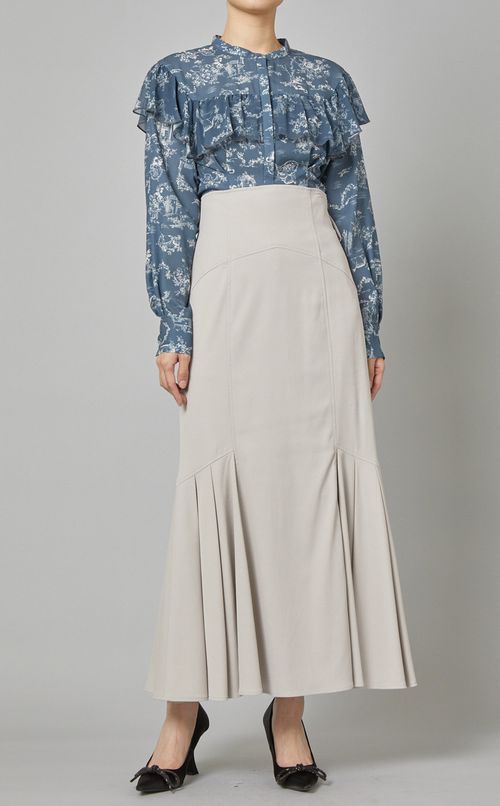 ハイウエストマーメイドスカート