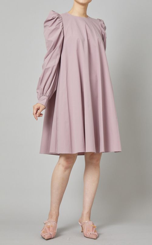 パフショルダーミニワンピース