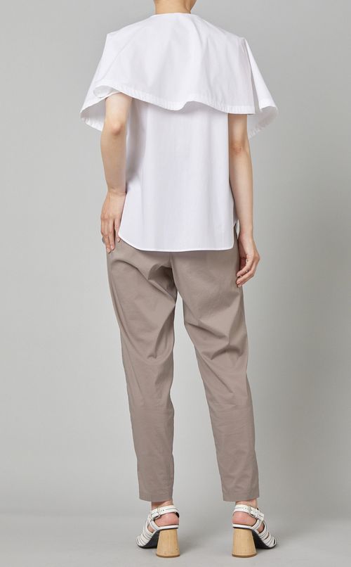 ケープデザインブラウス