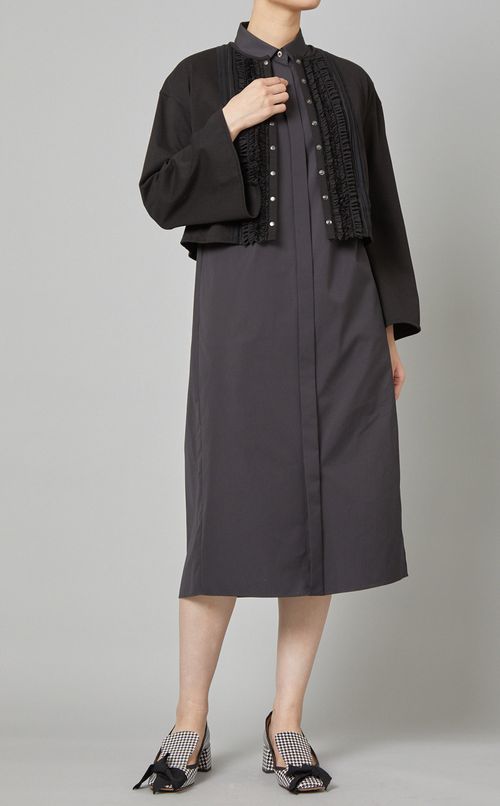 フロントタックショートカーディガン