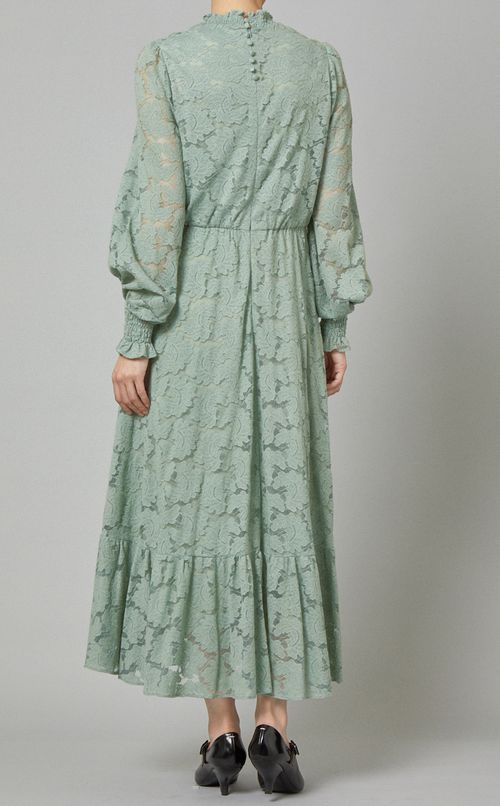 レースフレアワンピース