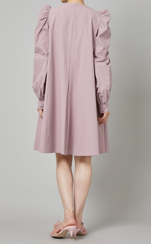 パフショルダーミニワンピース