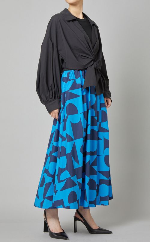 ドレープショートシャツ