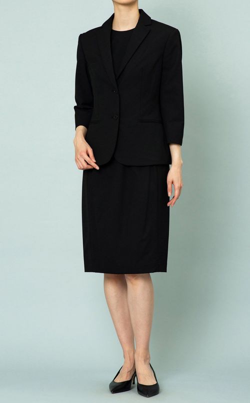 ストレッチノースリーブワンピース