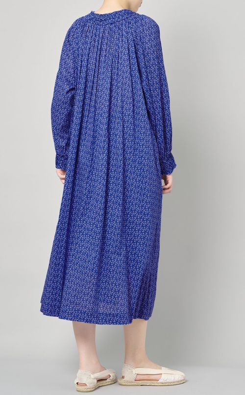 レースアップロングドレス