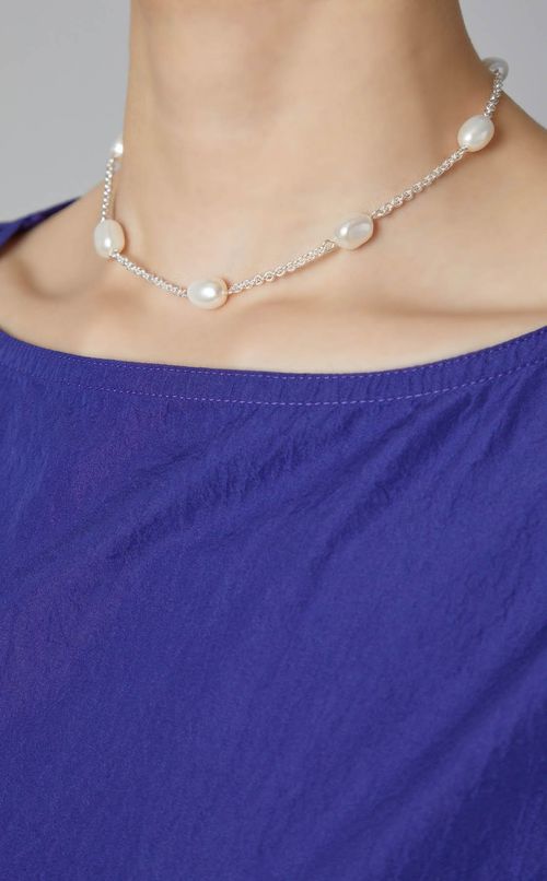 淡水パールネックレス