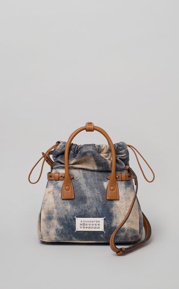 2wayデニムプリントバッグ