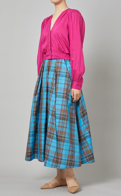 タックフレアスカート