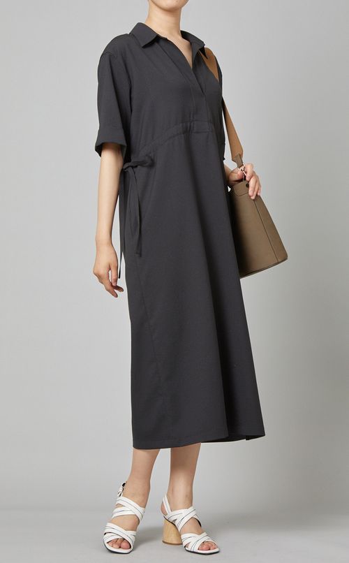 オーバルバケットバッグ